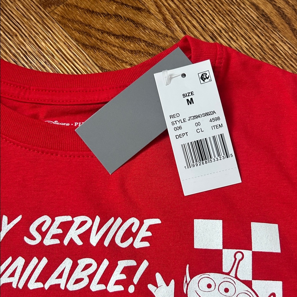 Disney Toy Story Pizza Planet T-Shirt - Picture 3 of 5